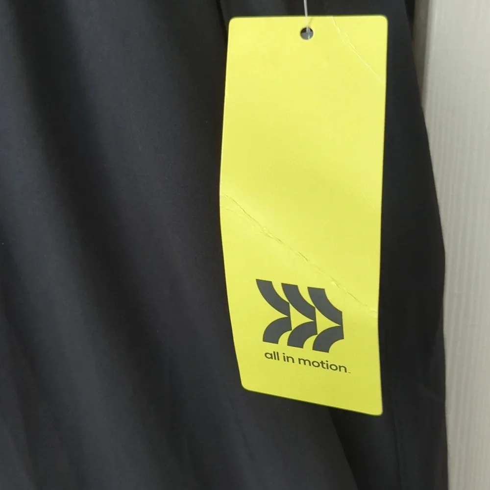 NWT! ~ALL IN MOTION~ BLACK WIDE WAIST VERY LONG ACTIVE WIDE LEG PANTS-L/LONG - Picture 9 of 9